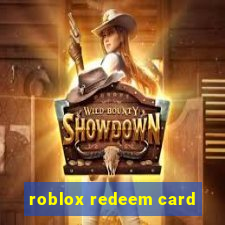 roblox redeem card